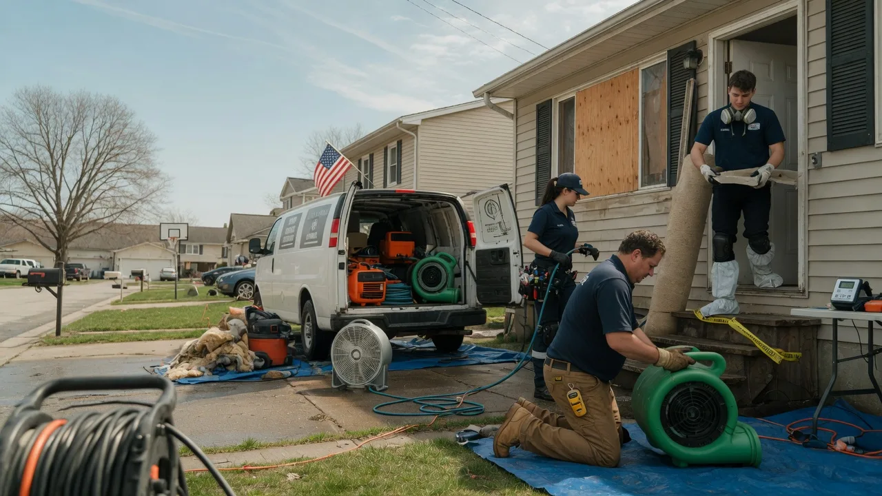 Water Damage Restoration in Mclean, NE near me